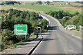 The A9 near Dunbeath