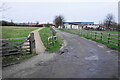 Entrance drive to Bloxham Mill