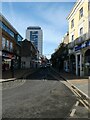 Looking west-southwest in the High Street