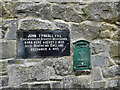 S6965 : Plaque and Postbox by kevin higgins