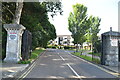 Gate piers, Woodville Drive