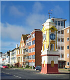TQ7307 : Colourful Clock Tower by Des Blenkinsopp