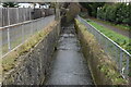 Quaggy River in culvert north of Chinbrook Road