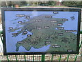 NT2347 : The Great Polish Map at Eddleston by M J Richardson