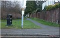 Path from Baring Road to Gregories Road, Beaconsfield