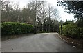 House entrance on Burnham Road, Beaconsfield