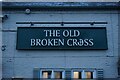 SJ6873 : The Old Broken Cross public house, Rudheath by Ian S