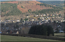 NT2540 : Peebles from the southwest by Jim Barton