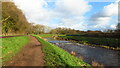 Trans Pennine Trail & R Mersey near New Croft Farm, Stretford