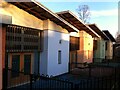 Detail of former school building at the Pears Centre, Ash Green