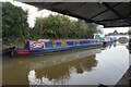 Canal boat Trent & Mersey canal