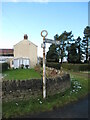 Direction Sign ? Signpost on Toft Hill Lane in Etherley parish