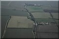 Ridge and Furrow on field east of Aswarby: aerial 2022