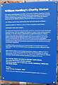 Information plaque for the Charity Statue, Aylesbury