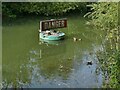 Danger buoy on the Castle Mill Stream