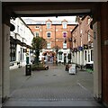 SO8455 : The courtyard within the Hopmarket by Philip Halling