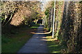 Footpath to Loughton Station