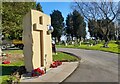 NZ2453 : Pelton War Memorial by Colin Kinnear