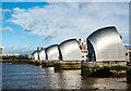 TQ4179 : Woolwich : Thames Barrier by Jim Osley
