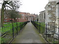 Walkway beside Church