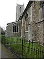 Side view of Church and Church Entrance Porch