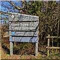 SO5007 : Trellech Common nameboard by Jaggery