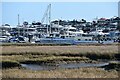 Marina and boat store at Hamworthy