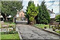 Entrance path to Zion Baptist Chapel, Ponthir