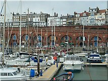 TR3864 : Ramsgate from the harbour by Christine Johnstone