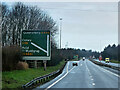 Ewloe Interchange (Junction 34), North Wales Expressway (A55)