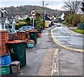 Awaiting emptying, Malpas, Newport