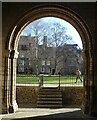 TL8564 : Bury St Edmunds - View through Norman arch to West Front by Rob Farrow