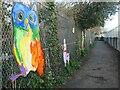 Public footpath off Melbourne Avenue, Newington