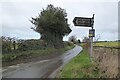 Road junction on Egg Lane