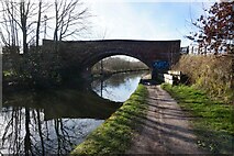 SJ7387 : Bridgewater Canal at Back Lane Bridge by Ian S