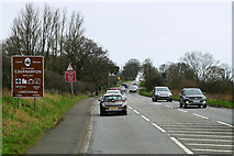 SH4965 : Bangor Road approaching Caernarfon by David Dixon