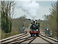 Running round at East Grinstead, Bluebell Railway