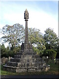 ST4365 : Cross in Yatton's St Mary's churchyard by Neil Owen