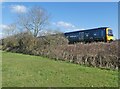 ST6129 : Weymouth train passes North Barrow by Roger Cornfoot