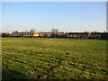 Grass field and housing, Sleaford