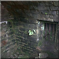 Interior of arched building at Lower Cote, Meltham