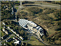 Cartside Mill from the air