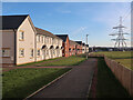 New houses at Ellismuir Park near Baillieston