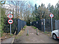 Hackenden Lane east from Charlwoods Road, East Grinstead