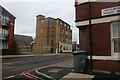 Albert Road at the junction of Woolwich Manor Way