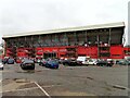 The rear of the West Stand at the Valley