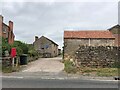 Entrance to farmyard at Lower Lyde