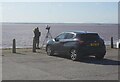 TA1328 : TV reporter at King George Dock, Hull by Ian S