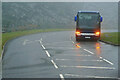 SH6946 : Bus Leaving Blaenau Ffestiniog on the A470 by David Dixon