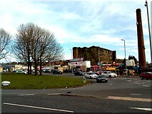 SE1733 : Half-Term Funfair, Barkerend Road, Bradford by Stephen Armstrong